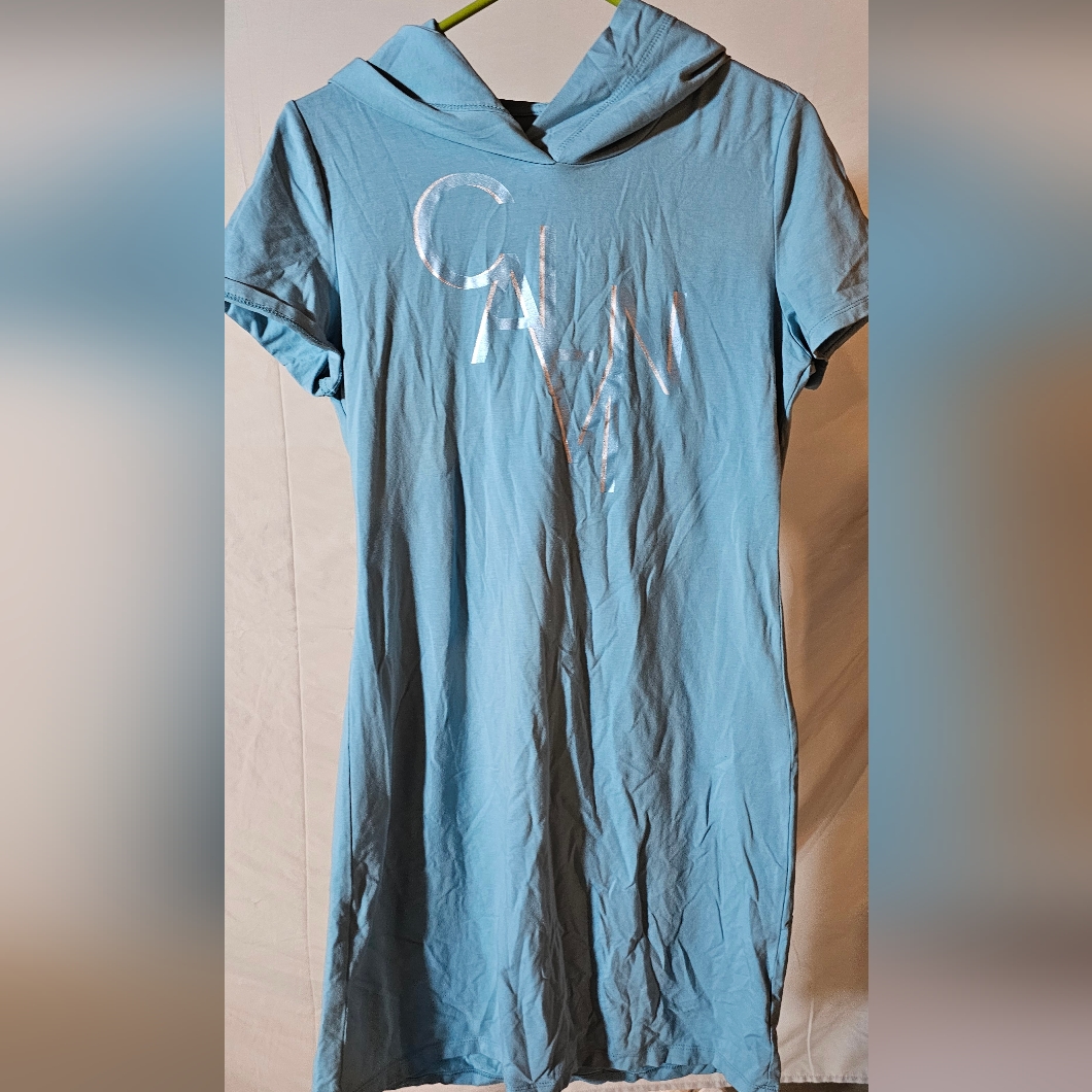 Euc Calvin Klein Tshirt Hoodie Dress